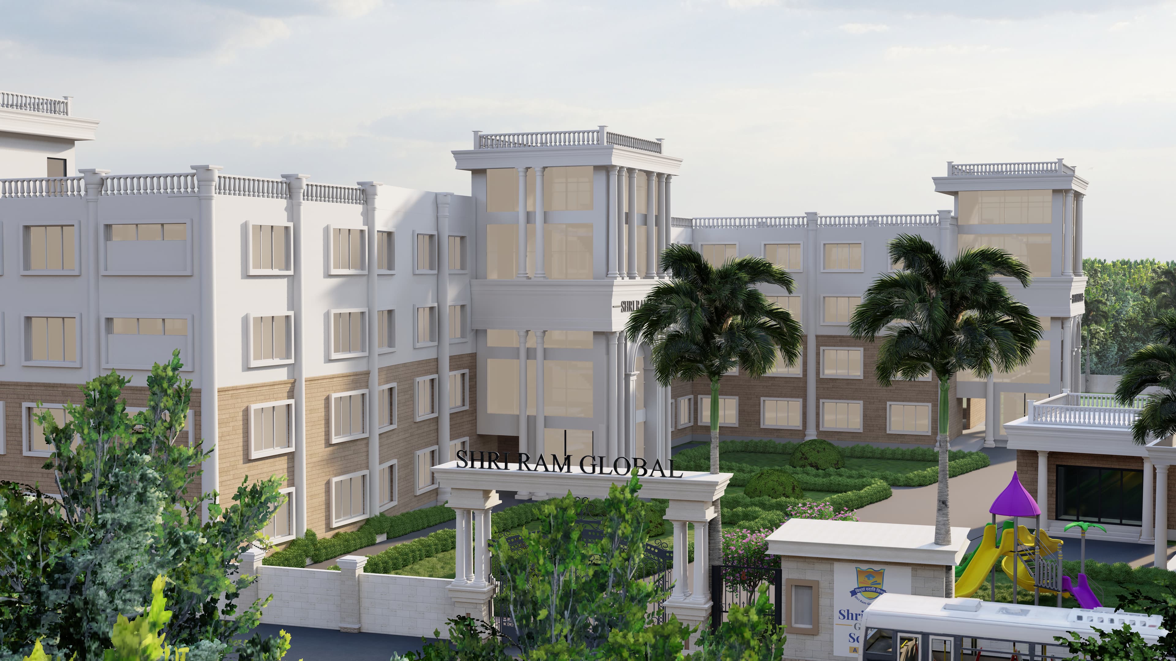 Classroom with students